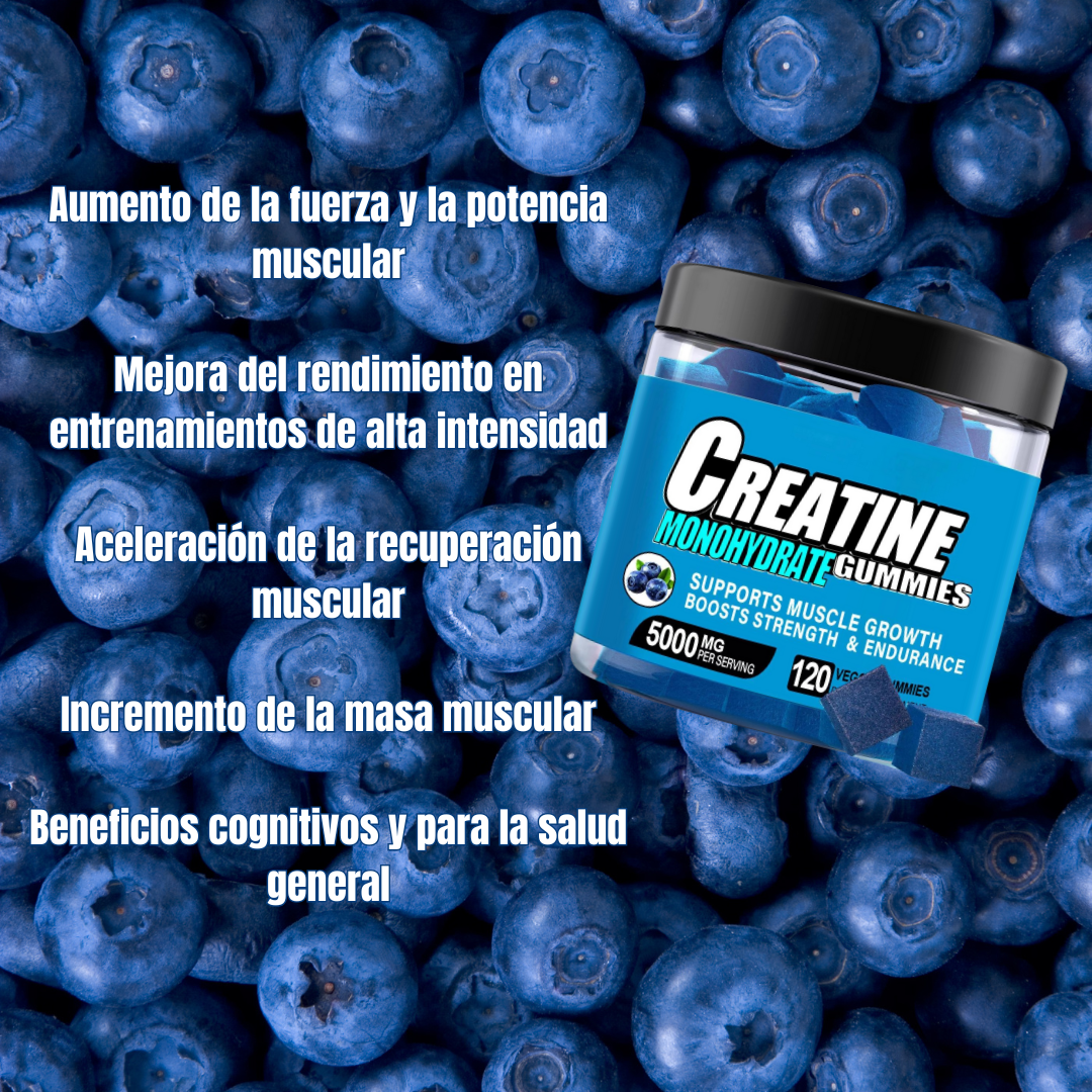 Gummies de Creatina (Arándano)