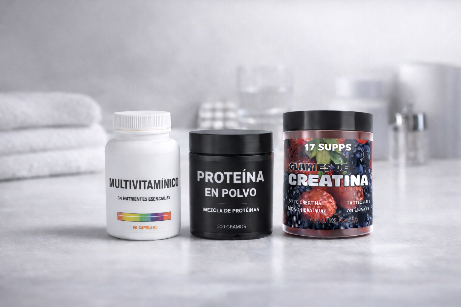 Suplementación Minimalista: Los Únicos 3 Suplementos que Necesitas para Resultados Reales