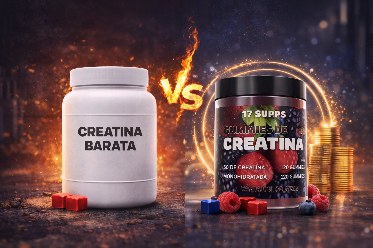 Creatina Barata vs Premium: Análisis Real (¿Vale la Pena Pagar Más?)