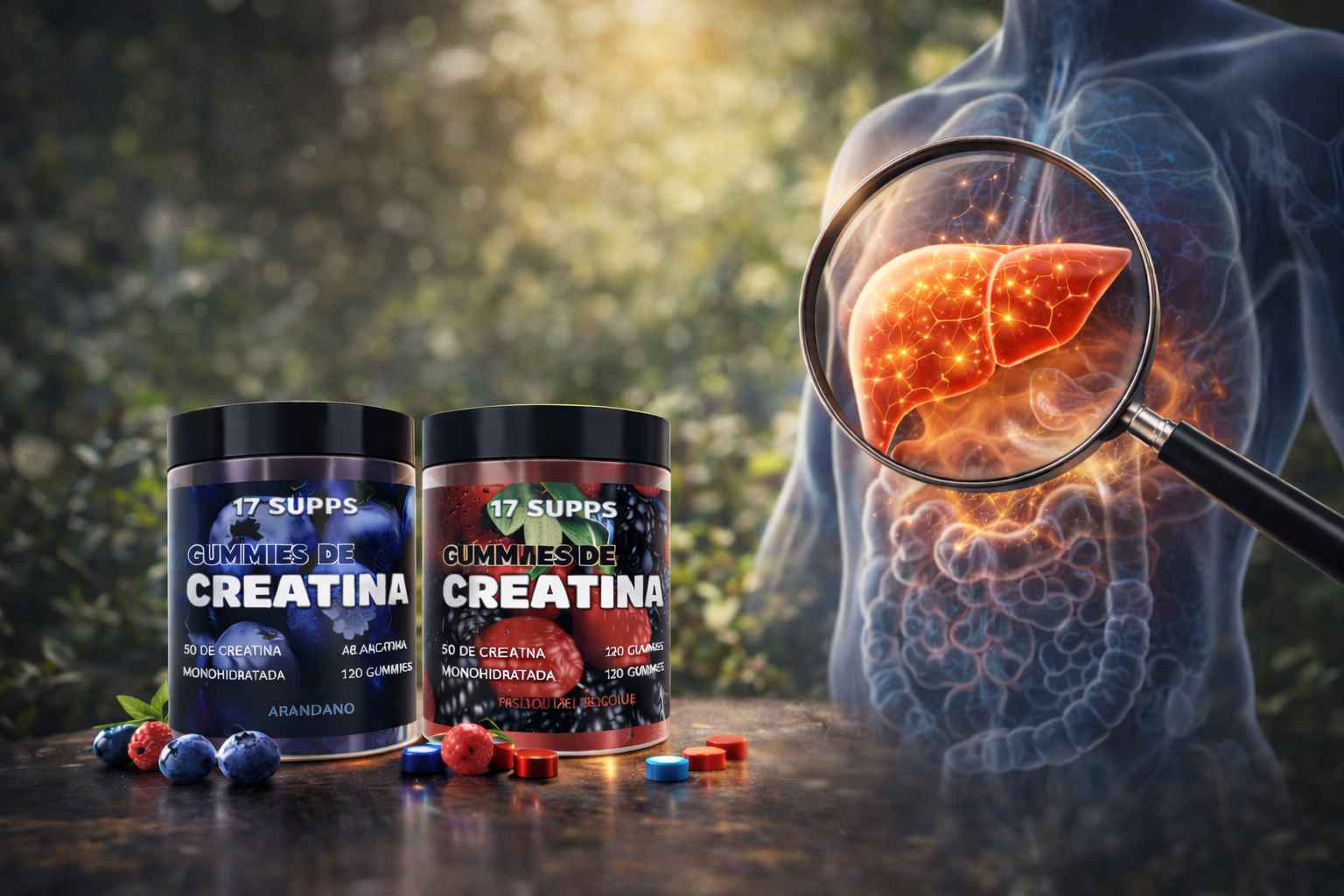 ¿La Creatina es Mala para el Hígado? Verdades y Mitos Respaldados por la Ciencia