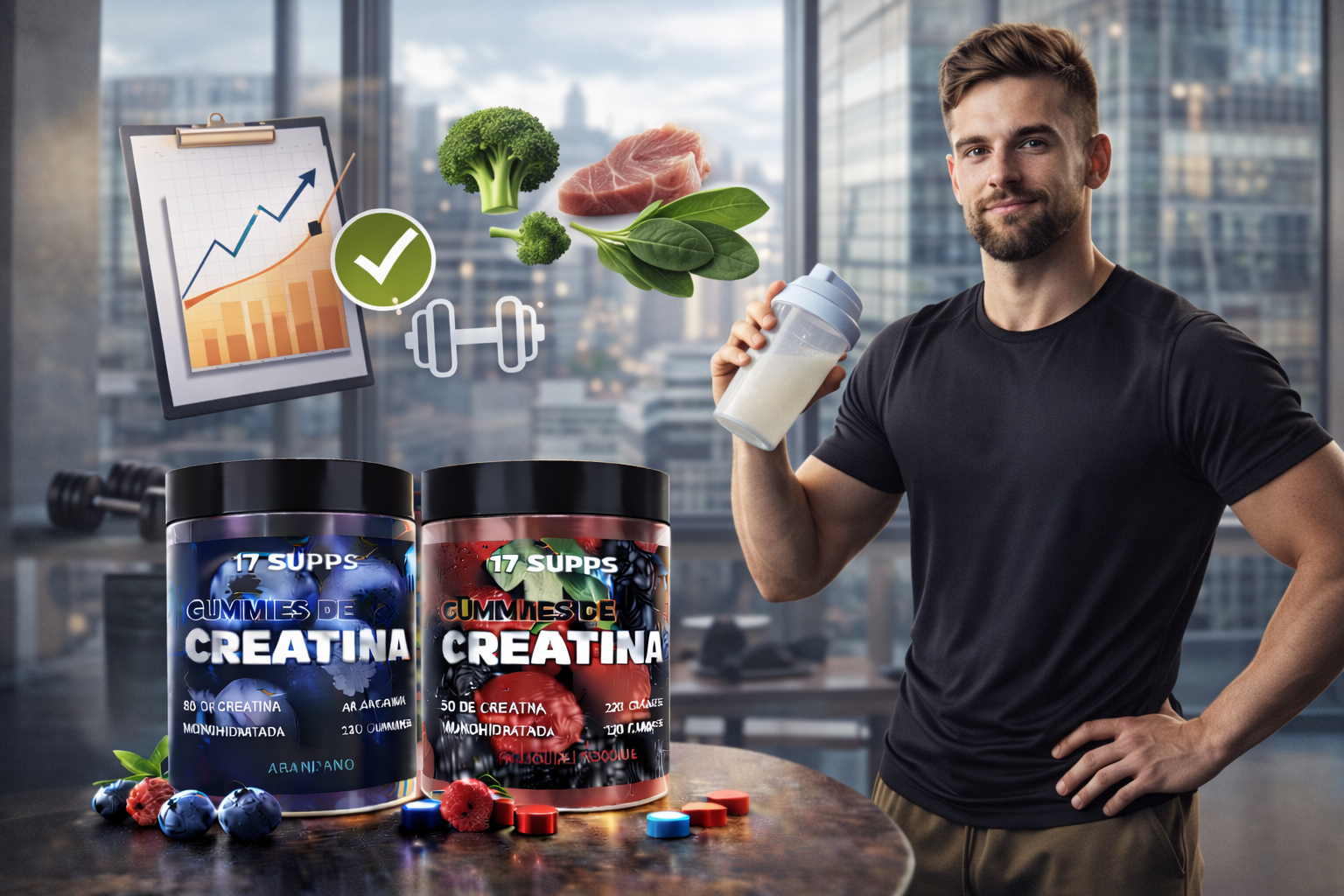 Creatina y Volumen Limpio: Guía Completa para Ganar Masa Muscular Sin Grasa