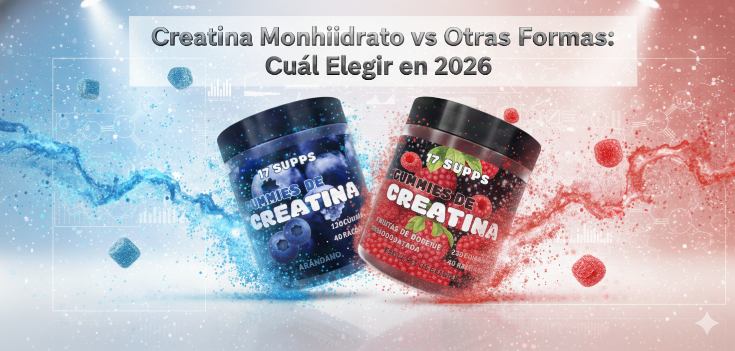 Creatina Monohidrato vs Otras Formas: Cuál Elegir en 2026