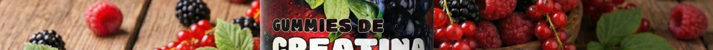 Gummies de Creatina 17 SUPPS sabor frutas del bosque - 5g creatina monohidrato