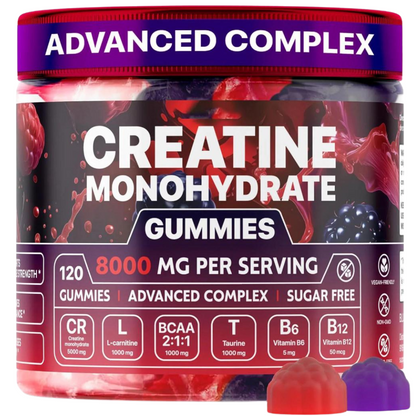 Gummies de Creatina (Frutas del Bosque)