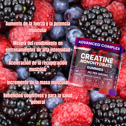 Gummies de Creatina (Frutas del Bosque)