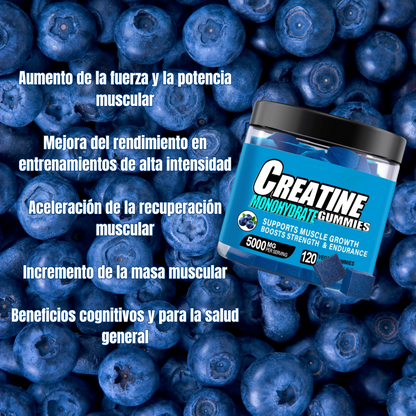 Gummies de Creatina (Arándano)