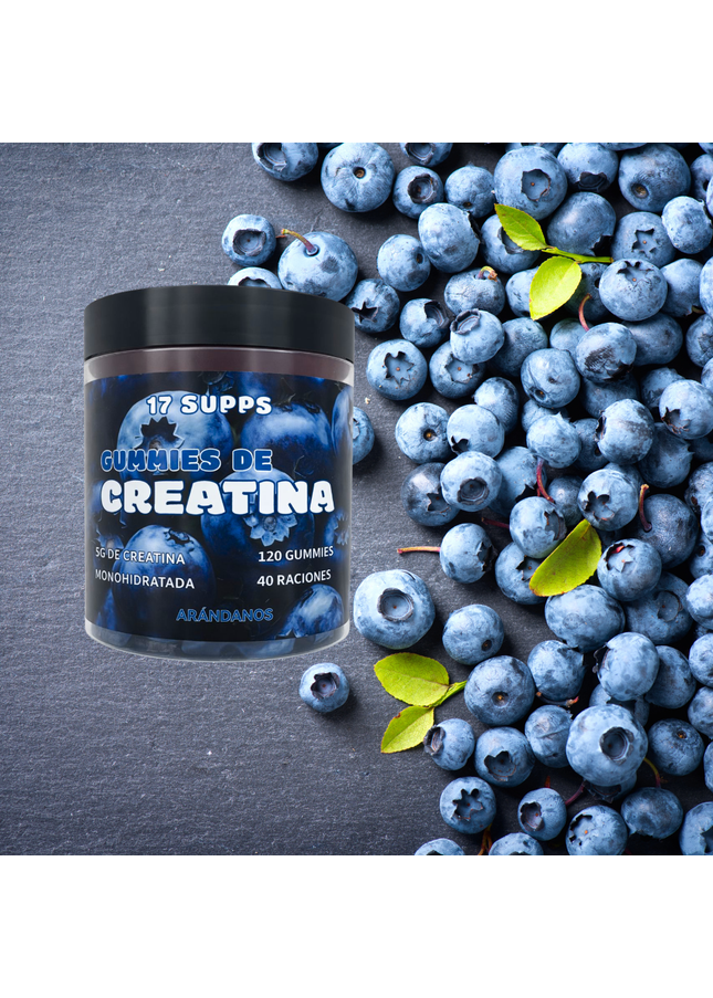 Gummies de Creatina (Arándanos)