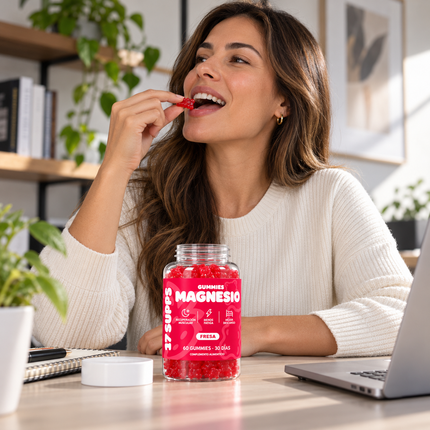 Gominolas de Magnesio - Fresa (60 GUMMIES)