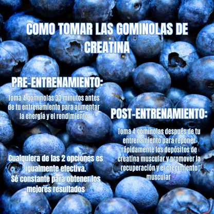 Gummies de Creatina (Arándano)